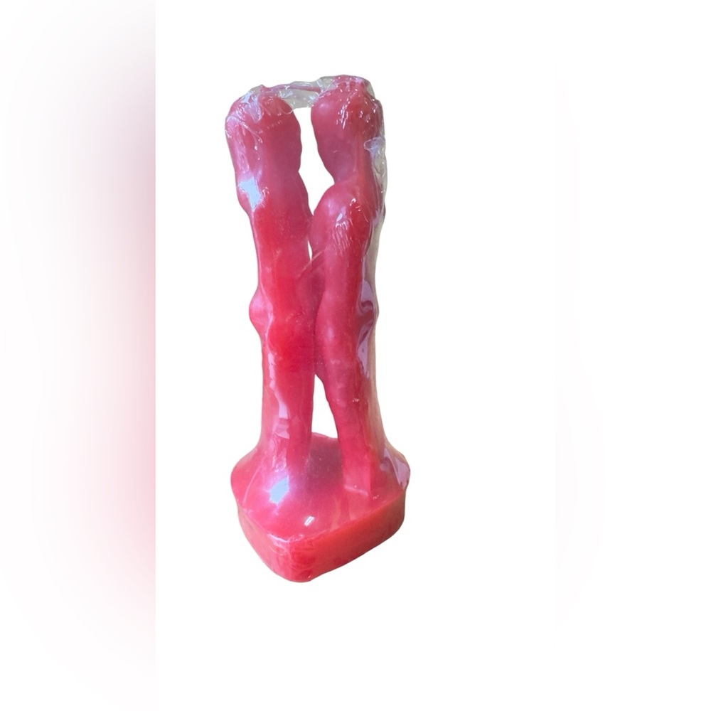 Red couple lovers candle / vela roja de pareja